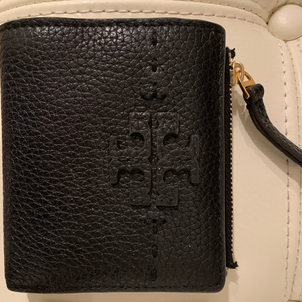Tory Burch Black Mini Wallet
